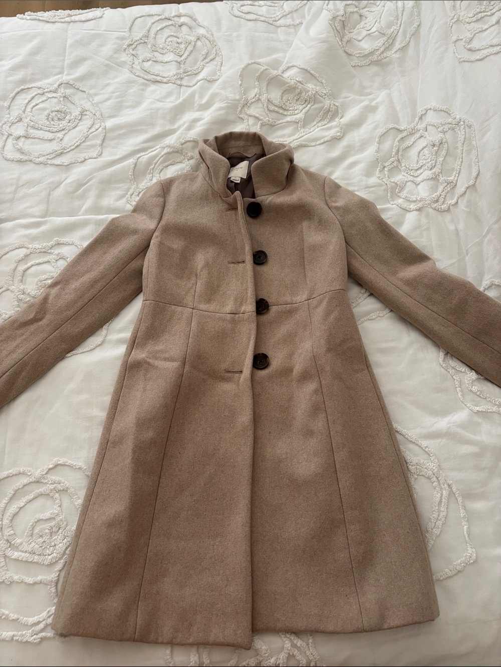 J.crew Taupe lady Coat
